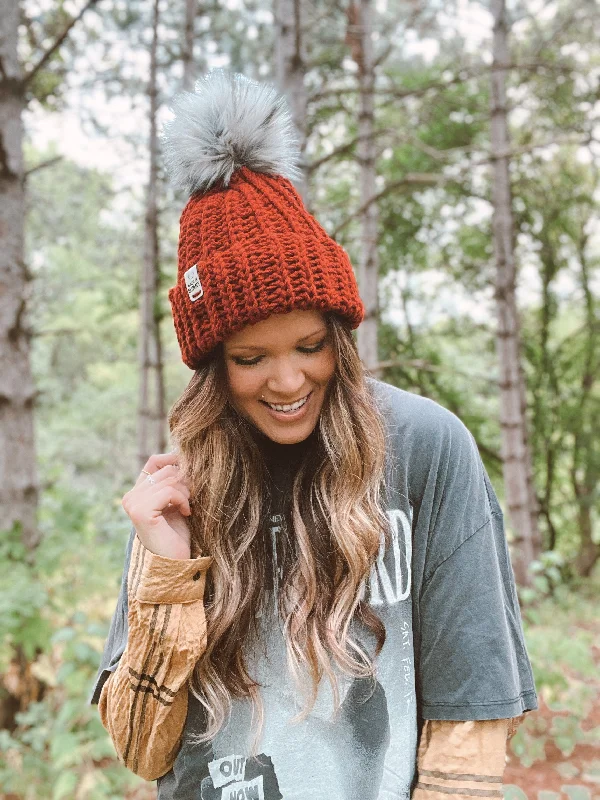 Chunky Dreamer Beanie | Rust