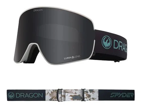 Dragon NFX2 Snow Goggles Low Bridge Block Mirage / Lumalens Dark Smoke + Lumalens Amber