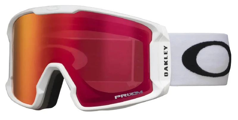 Oakley Line Miner L Goggles Matte White / Prizm Torch Iridium