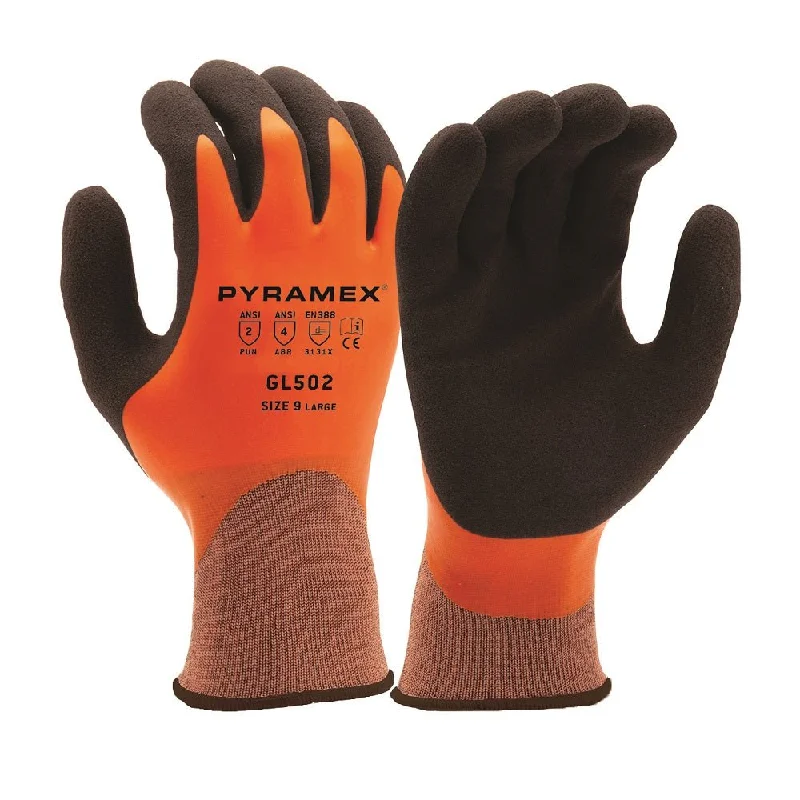 Pyramex Sandy Latex Coated Cut Resistant Gloves GL502 (12 Pair)