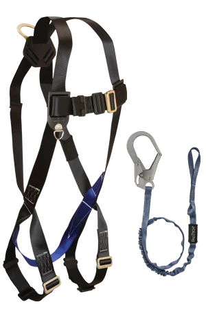 LANYARD HARNESS COMBO, CMB072593L, FALLTECH, 6FT