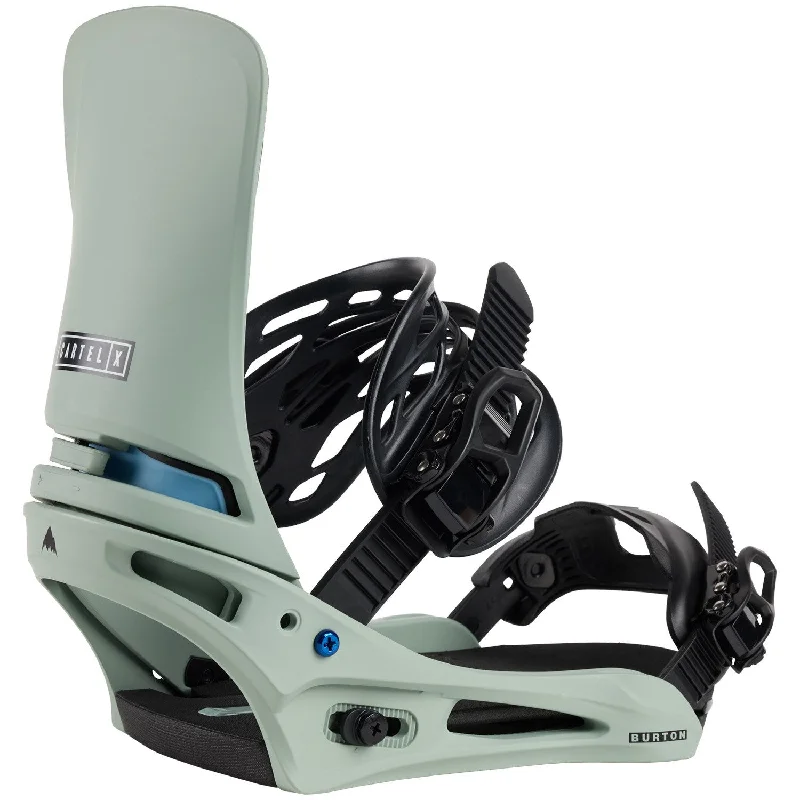 Burton Cartel X Snowboard Bindings Mens 2025 Petrol Green