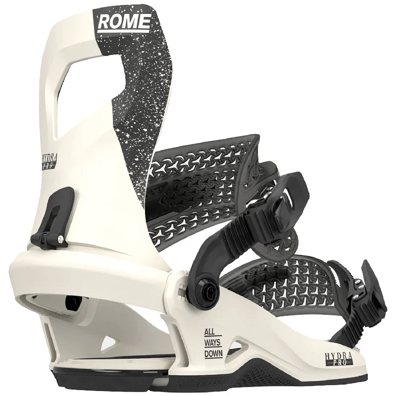 Rome Hydra Pro Snowboard Bindings Womens 2025 Bone White