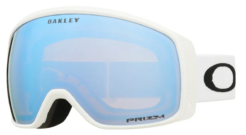 Oakley Flight Tracker M Goggles Matte White / Prizm Sapphire Iridium