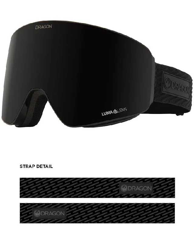 Dragon PXV Snow Goggles Midnight / Lumalens Midnight + Spare Lens