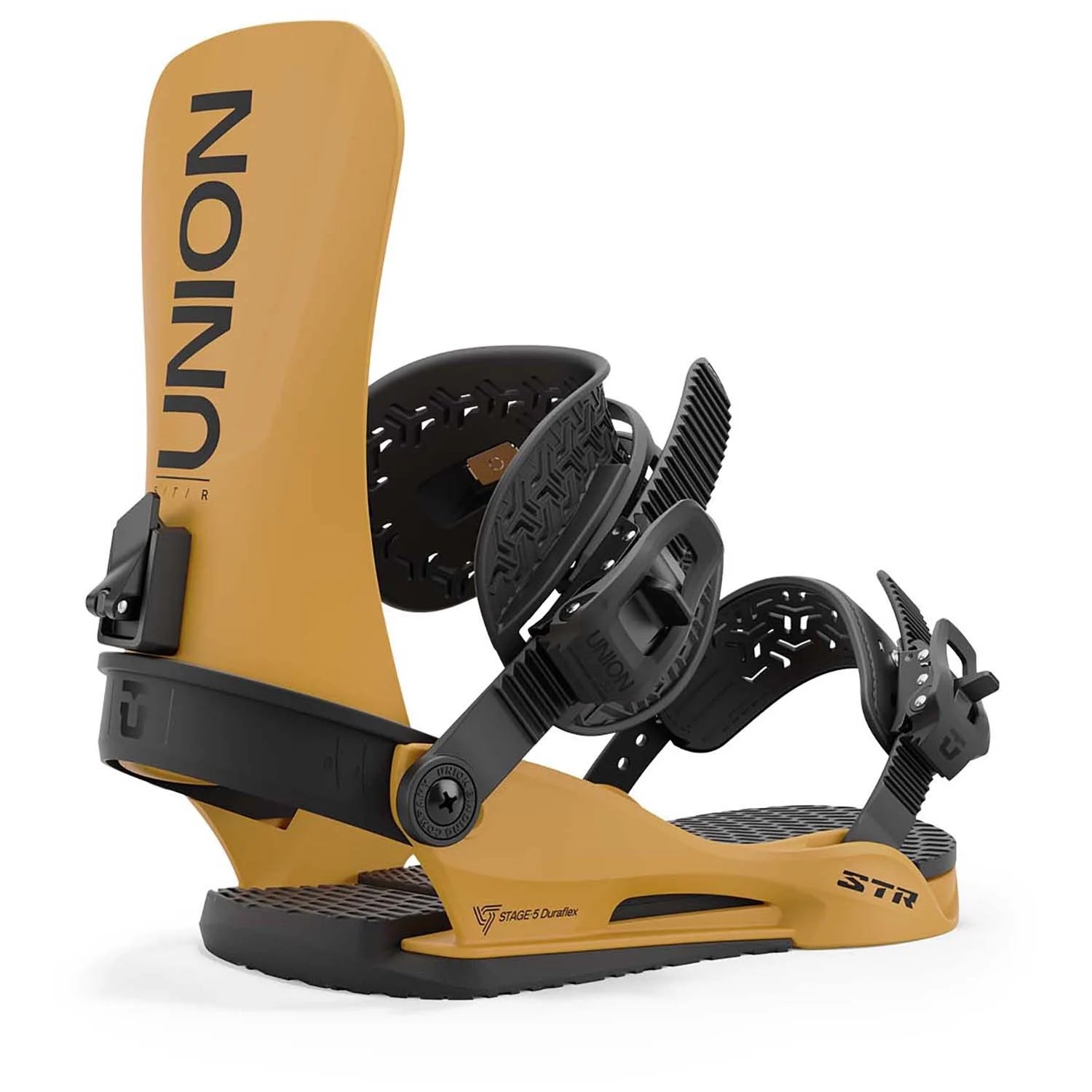 Union STR Snowboard Bindings Mens 2025 Mustard