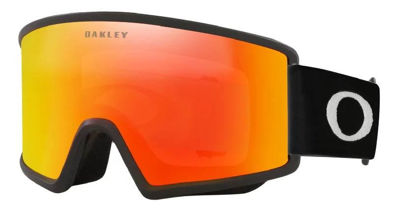 Oakley Target Line M Goggles Matte Black / Fire Iridium