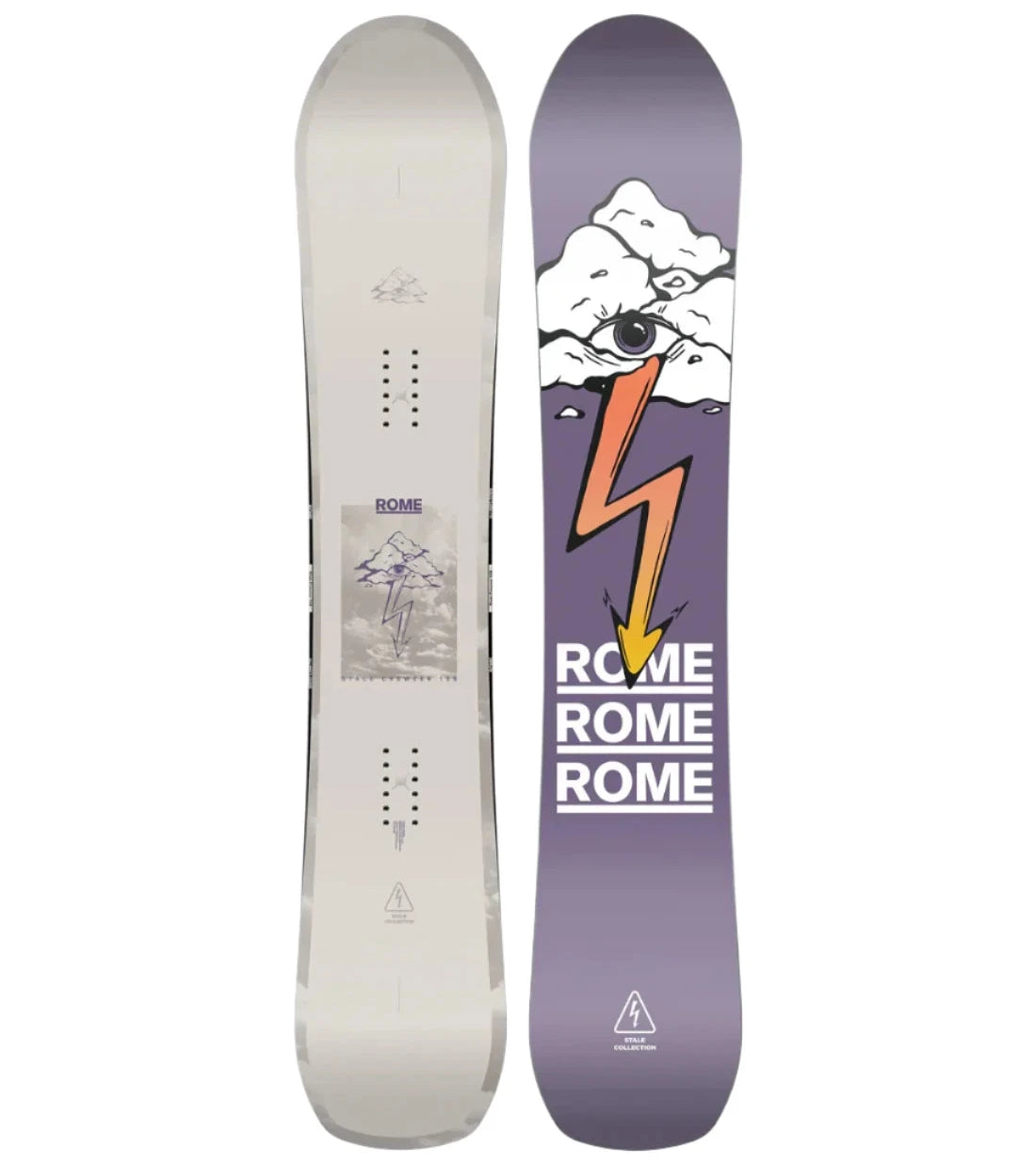 Rome Stale Crewzer Snowboard 2025