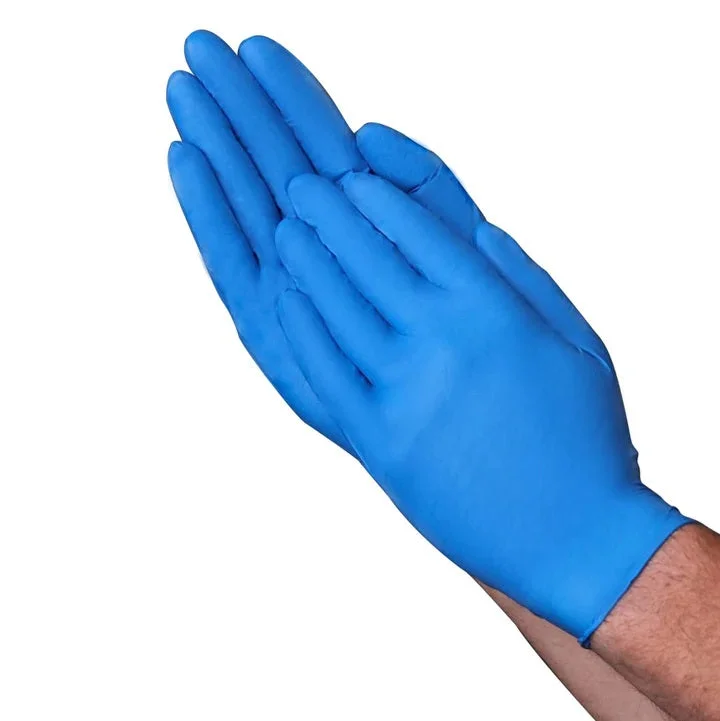 Disposable Nitrile - VGuard A1EA2 Blue Nitrile Powder Free Exam Gloves, 6 MIL, Chemo Rated (100 Gloves per Box)