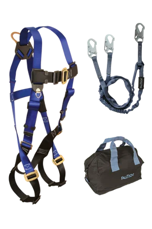 FallTech KIT1559Y6P Carry Kit - Back D-ring, Mating Buckles, 6' Internal Y-Leg and Gear Bag