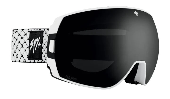 Spy Legacy Goggles Viper White / Happy Grey Green with Black Spectra Mirror + Spare Lens