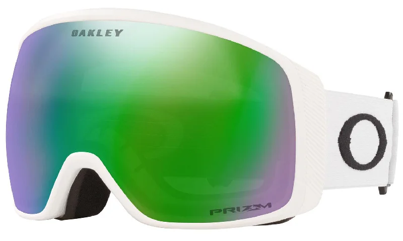 Oakley Flight Tracker L Goggles Matte White / Prizm Jade Iridium