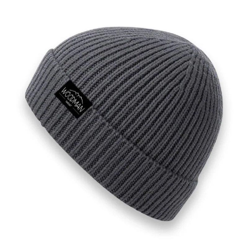 Beanie Ribbed Dark Grey