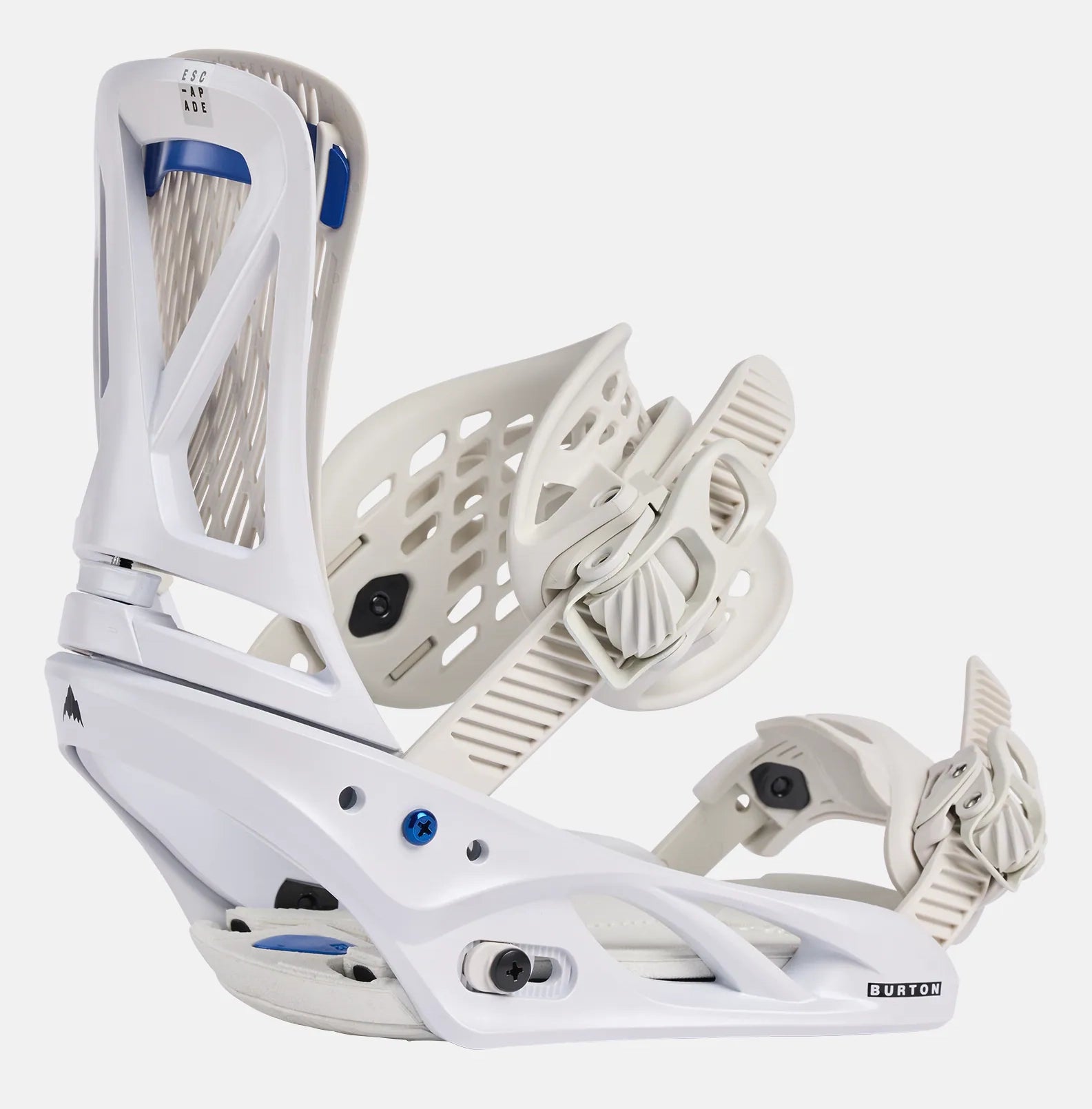 Burton Escapade Snowboard Bindings Womens 2025 White