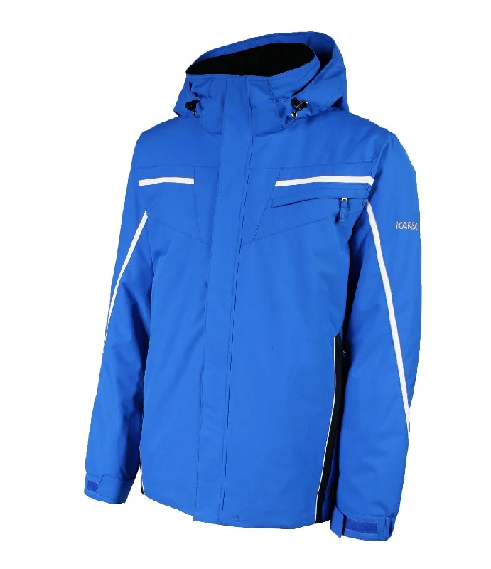 Karbon Particle Jacket Mens Macaw Blue